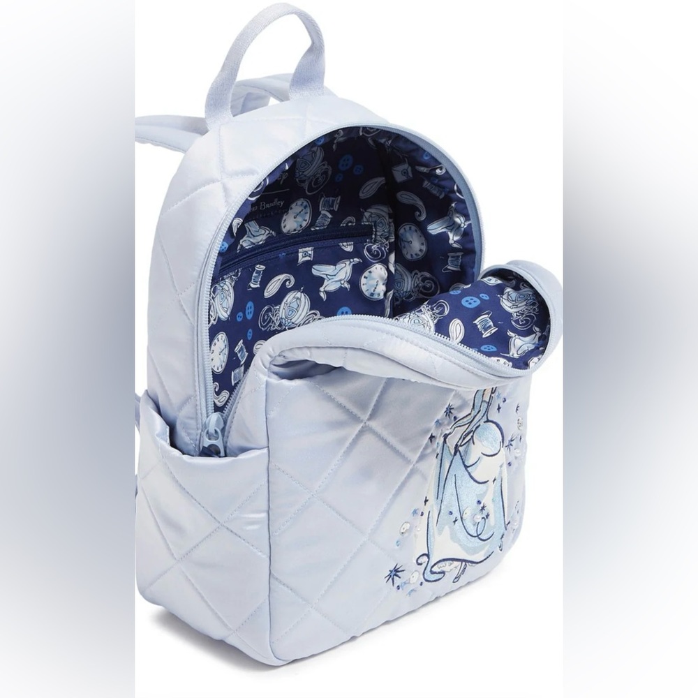 🍀 Vera Bradley Small Backpack “Cinderella Paisley on Morn”. NWT - Picture 4 of 9